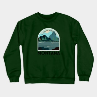 Glacier National Park - Montana Crewneck Sweatshirt